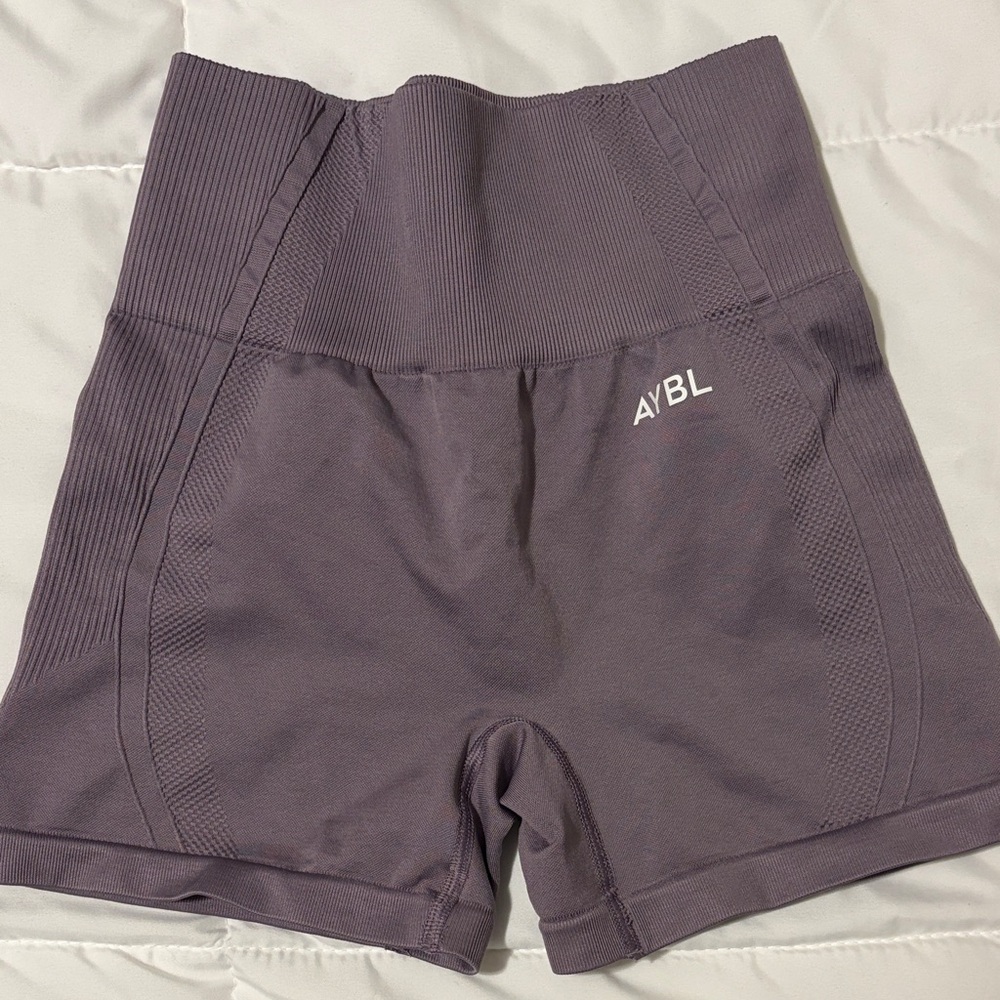 AYBL Women's Athletic Shorts in Lavender